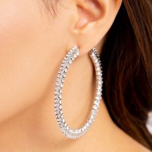 Paparazzi Rhinestone Hoops